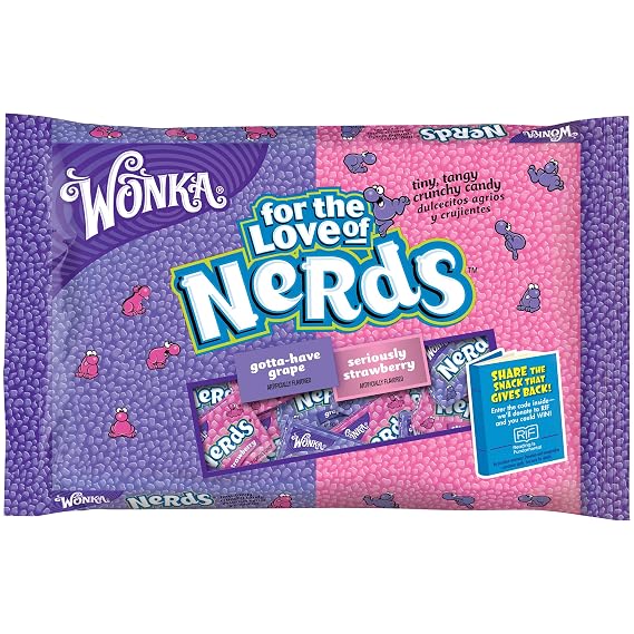 Nerds Grape & Strawberry, 12 oz Bag