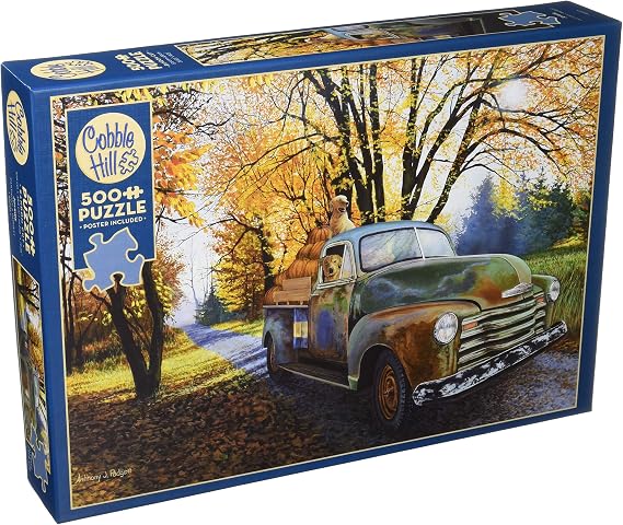 Cobblehill 85005 500 pc Joyride Puzzle, Various