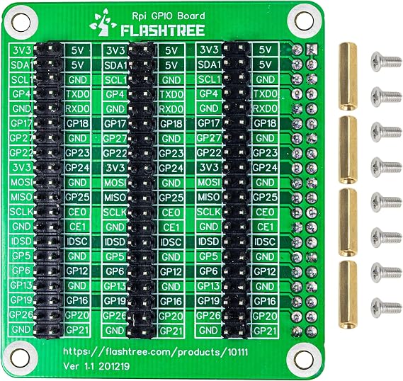 RPi GPIO Extension Module Breakout Board Compatible with Raspberry Pi 3/2 Pi Model B+ Zero