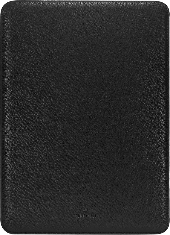 Comfyable Laptop Sleeve 13 Inch Precisely Compatible with MacBook Air M5 2026 & MacBook Pro/Neo A18, Faux Leather Cover Case, Black