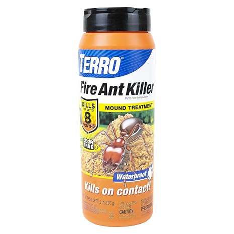 Terro T702 Fire Ant Killer - Outdoor Ant Killer - Waterproof Fire Ant Mound Treatment