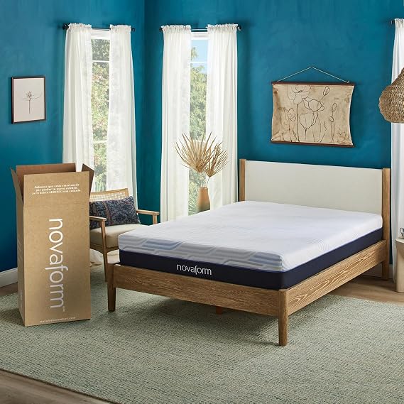 8" Gel Memory Foam Mattress by Novaform