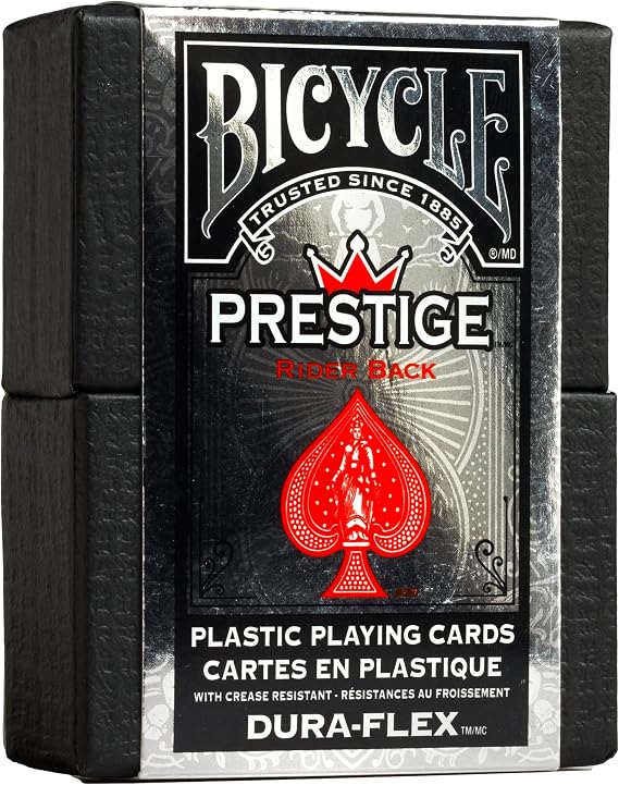 Bicycle Prestige dura-flex Playing Cards Colors May Vary