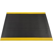 Americo Manufacturing 7142034 3/8" EverSafe Safety Anti-Fatigue Indoor Matting with Ribbed Surface, 3' x 4'