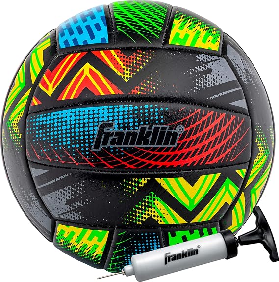 Franklin Sports Volleyball - Outdoor + Beach Volleyball - Cushioned Ball Set Great for Backyard and Beach