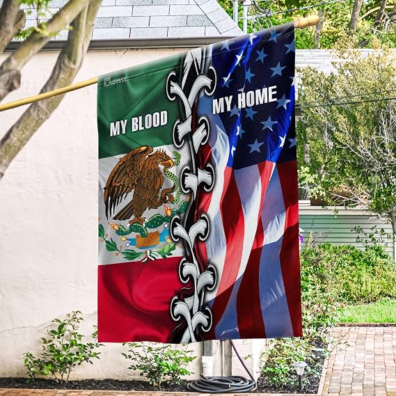 FLAGWIX Mexican American Hispanic Heritage Month Flag - House Flag 30x40