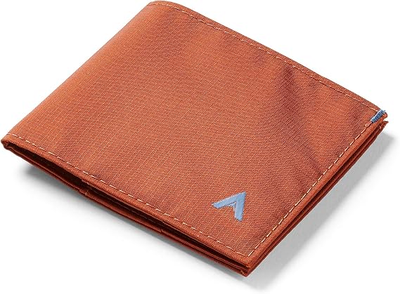 Allett Sport Wallet, RFID Blocking Slim (Nylon, Potters Clay) | Slim Minimalist Front Pocket Nylon Sport Wallet, RFID Blocking, Water-Resistant, Holds 4-24+ Cards & Cash, Men & Women