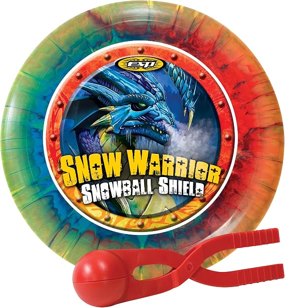 ESP Snow Warrior Snowball Shield and Snowball Maker - Extra Wide 18" Diameter