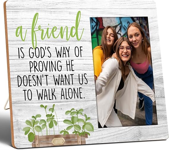 Best Friend Picture Frame, Fits 4x6 Inch Photo(012)