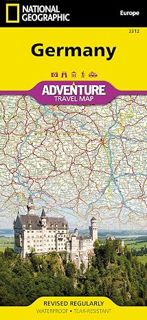 Germany Map (National Geographic Adventure Map, 3312)