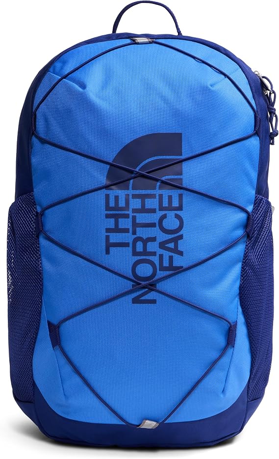 The North Face Kids' Court Jester Backpack, Active Bl/Bold Bl, One Size | Water-Repellent Bag, Spacious Main Compartment, for Tweens/Young Teens