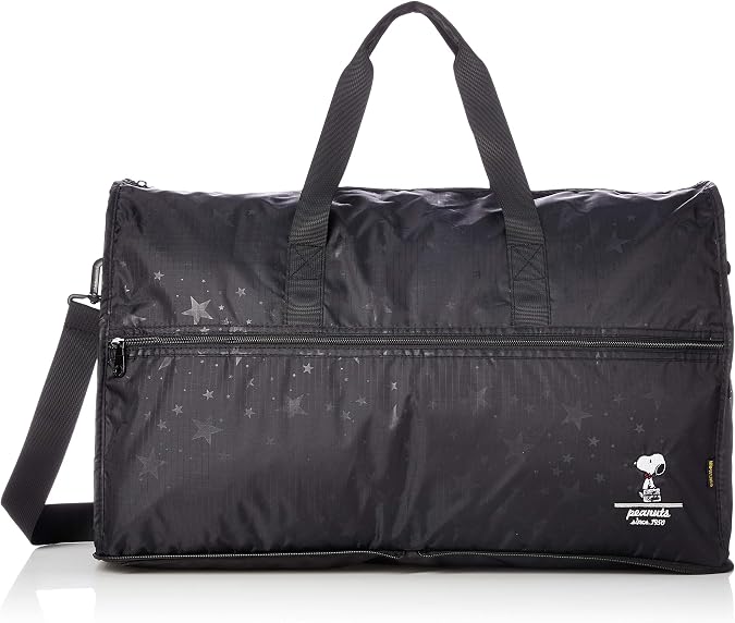 Hapitas H0004-PN-P Collapsible Boston Bag, Large Size, Carry-On, Various Patterns, 10 Gallons 38 L, 13.4 in 34 cm, 1.1 lbs 0.5 kg