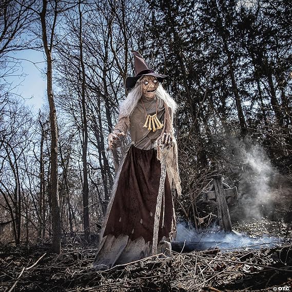Morris Costumes Animated Witch Prop with Servo-Motor