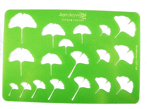 flexiShape Gingko Leaves Template