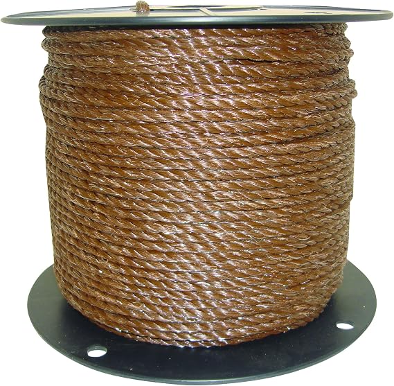 Polyrope, 1/4-Inch, Brown