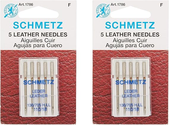 Schmetz Leather Machine Needle Size 18/110 (2 Pack)