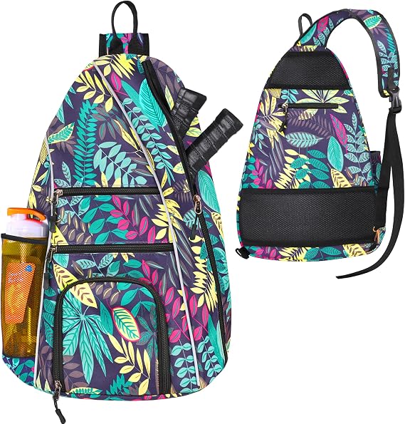 Pickleball Bag - Pickleball Bags for Women Men - Pickleball Backpack - Travel Pickleball Paddle Case, Pickle Ball Bag for Pickleball Paddle Tennis Racket, Protable Pickleball Sling Bag