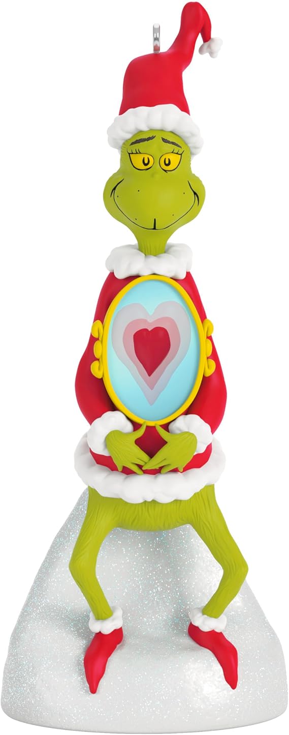 Hallmark Keepsake Christmas Ornament, Dr. Seuss's How the Grinch Stole Christmas! A Change of Heart, Christmas Movie Gifts
