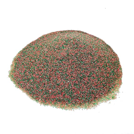 Candy Retailer Christmas Mix Cupcake Sanding Sugar Sprinkles 4oz