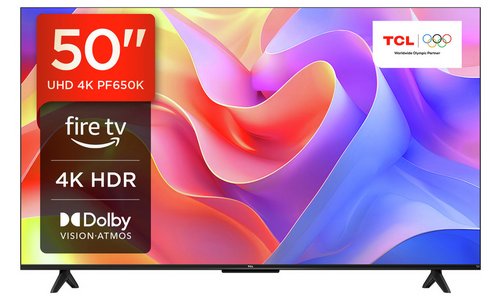 TCL 50 Inch 50PF650K Smart 4K UHD HDR LED Freely TV